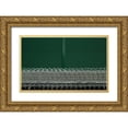 thumbnail image 1 of Schuster, Inge 32x21 Gold Ornate Wood Framed with Double Matting Museum Art Print Titled - Shopping Trolleys, 1 of 4