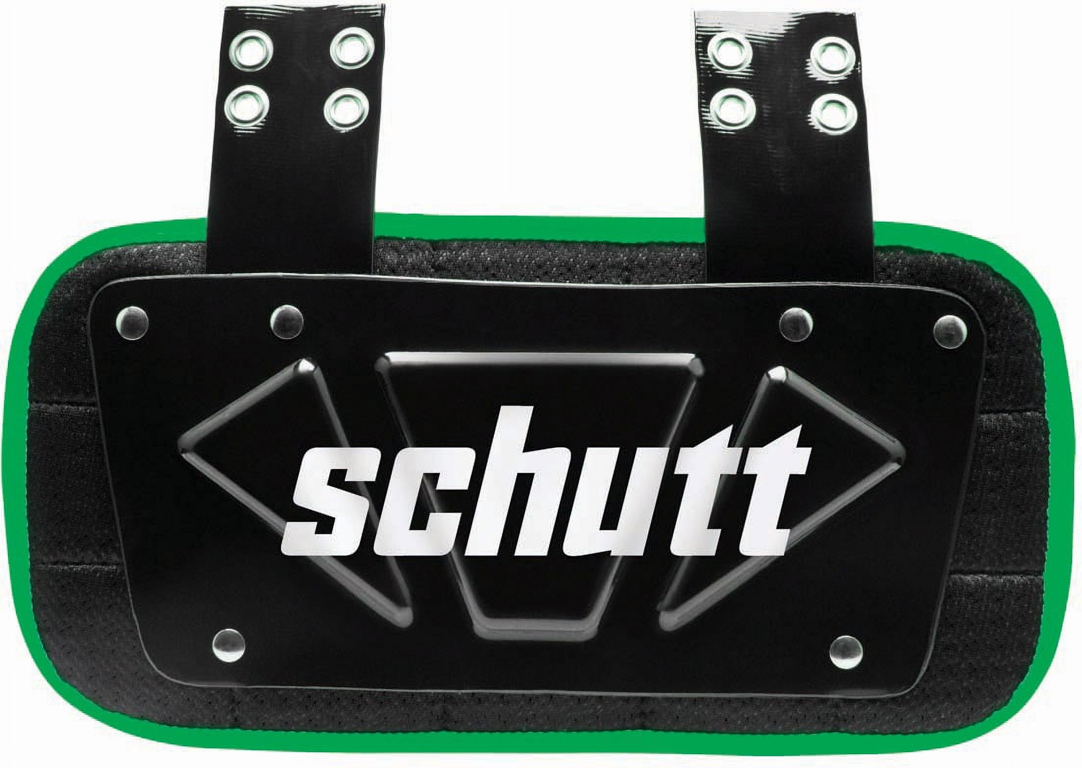 Schutt Adult Neon Back Plate (Neon Green)