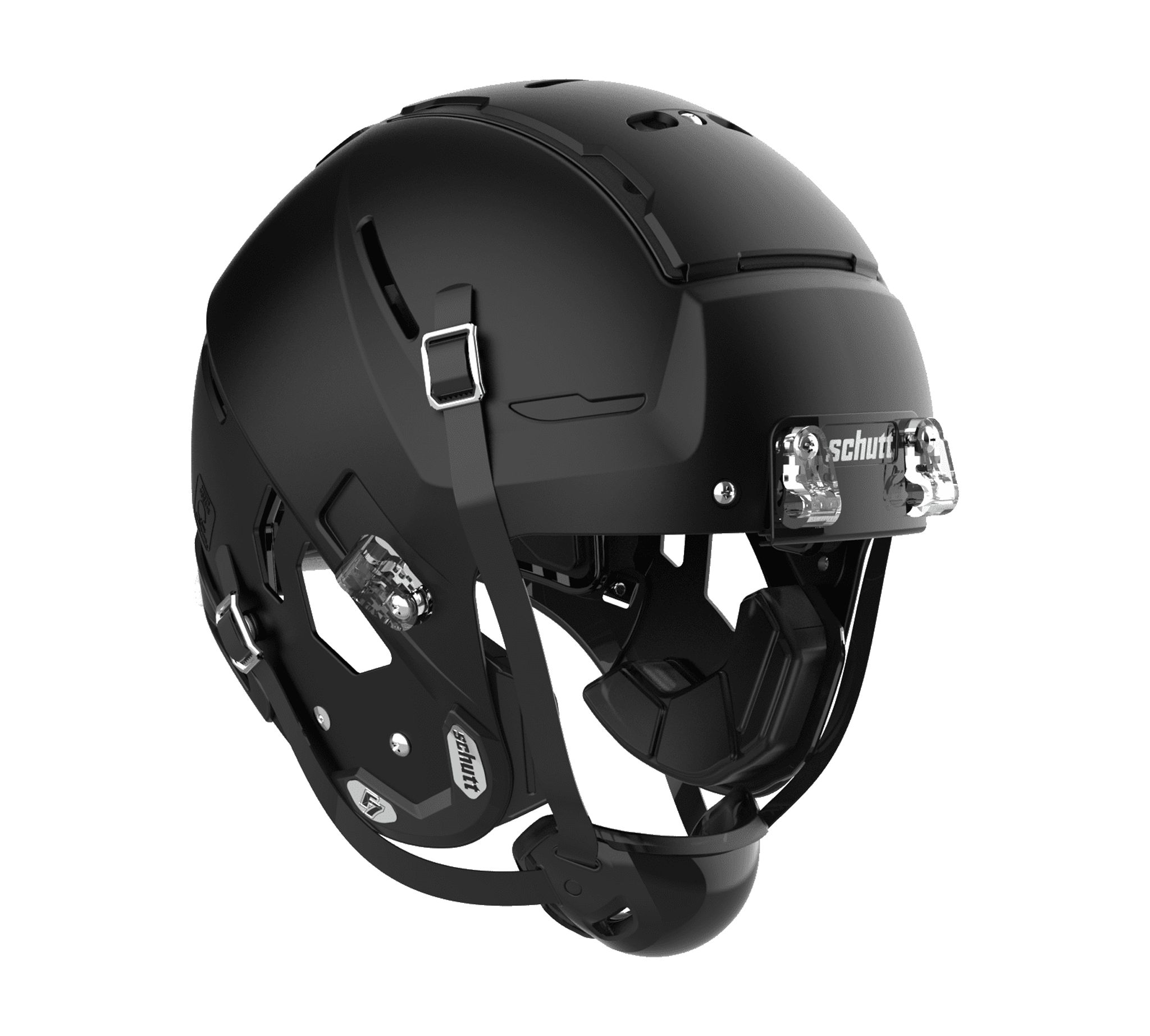 Schutt F7 2.0 Professional Casco Football – Senza Maschera, Valutazione Sicurezza 5 Stelle Virginia Tech, Strato RFLX-S E Piastre Tektonic, Taglia Unica