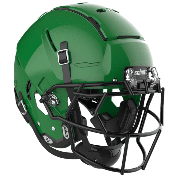 Schutt F7 2.0 Adult Football Helmet, Size Large, Kelly Green