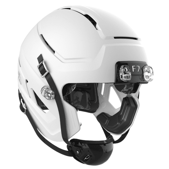 Schutt F7 Air Adult Football Helmet (L, Matte White)