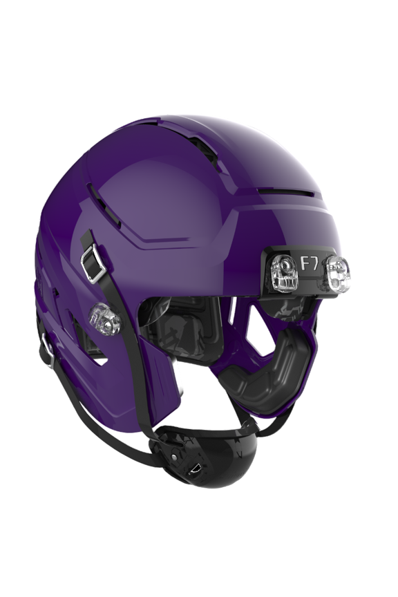 F7 Air Adult Football Helmet (M, Purple)
