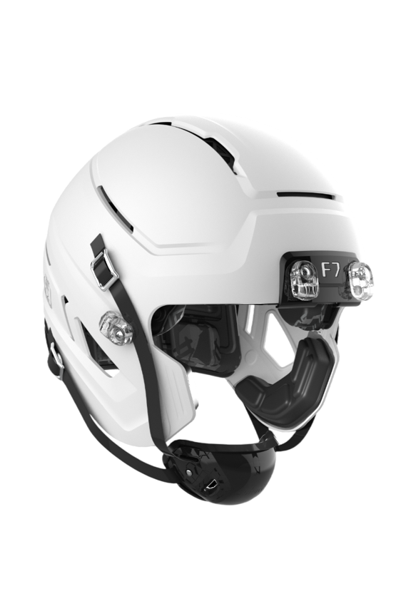 F7 Air Adult Football Helmet (XL, Matte White)