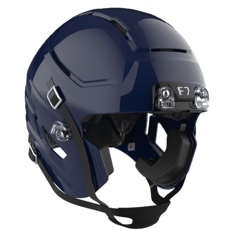 navy blue f7 football helmet 2026 Schutt 2.0 Adult Lock System provides a secure Riddell SPEEDFLEX Helmets (M-L) L