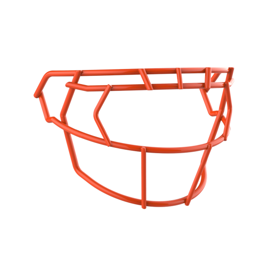 Schutt F7 EGOP III-NB-VC Football Facemask, Carbon Steel, Fits All Schutt F7 Helmets, Orange