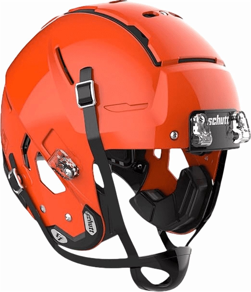 fantasy football helmets orange crush outlaws Visors Sleeve King Athletics #LoveLikeCorky Greenback Mini Helmet (Orange)