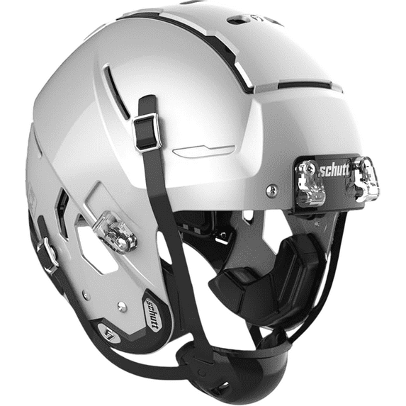 Schutt F7 LX1 Youth Football Helmet, Size Youth Medium, Metallic Silver
