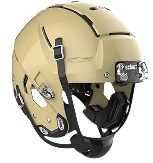 Schutt F7 LX1 Youth Football Helmet (XL, Metallic Vegas Gold)