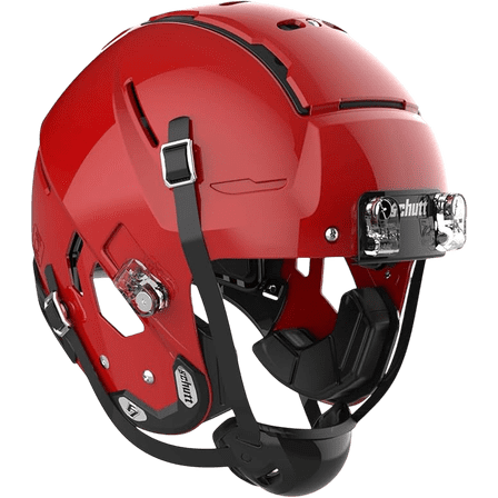 Schutt F7 VTD Adult Football Helmet - Collegiate Package (L, Scarlet)