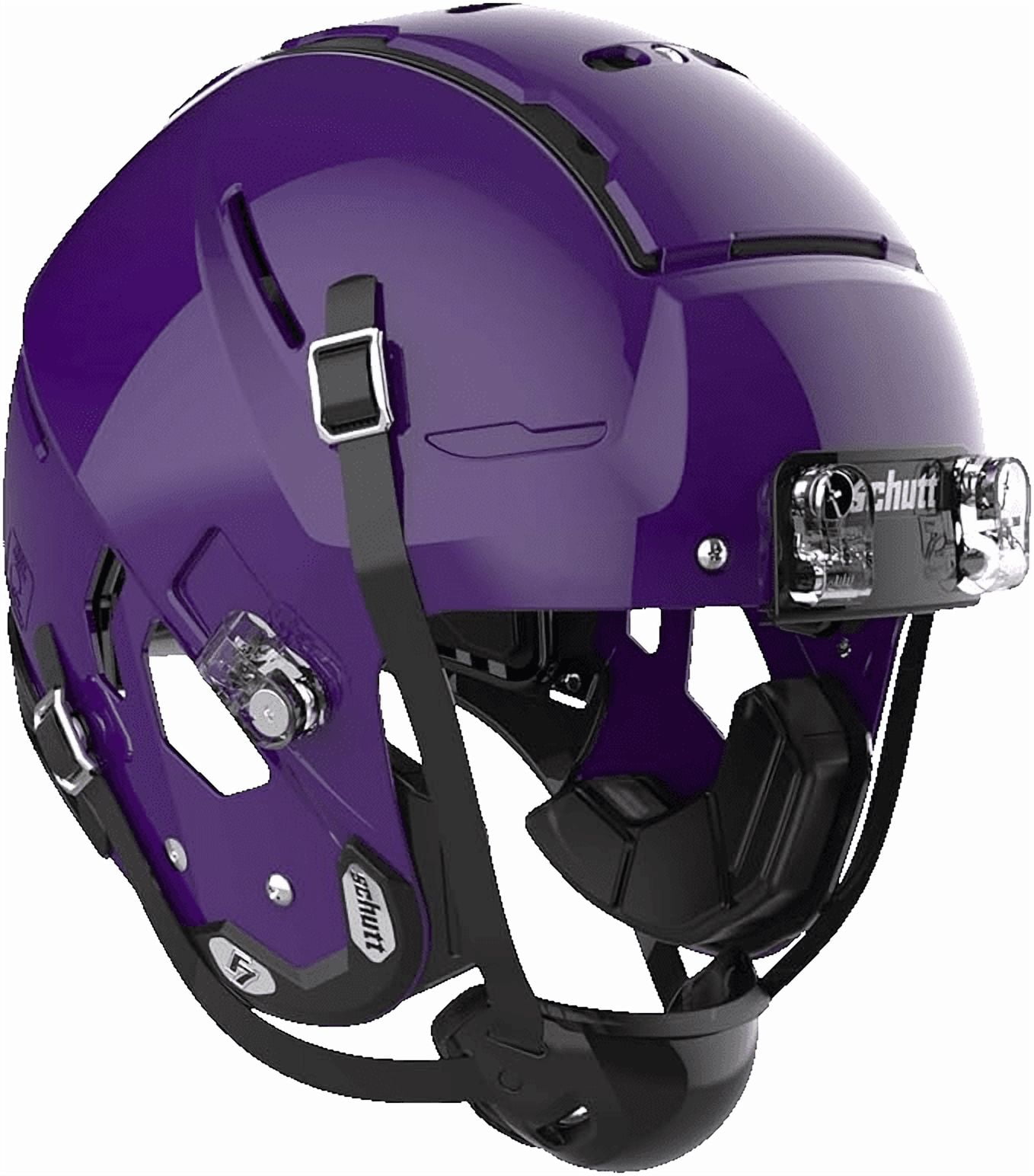 Schutt Sports I F7 VTD Ｍ　9回使用美品 Schutt F7 VTD Adult Football Helmet, Size X-Large Plus, Purple