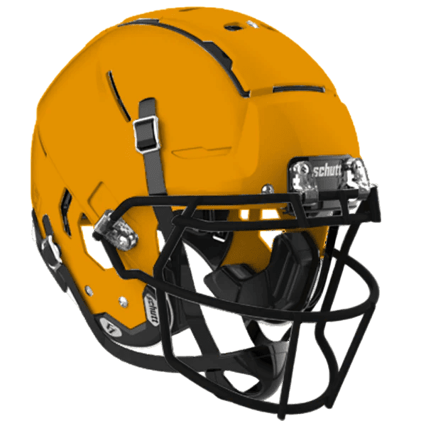 Schutt F7 VTD Adult Football Helmet (Sunflower Gold, M)