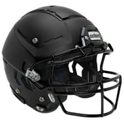 Schutt F7 VTD Adult Football Helmet with Carbon Steel Mask (Black, XL, Black ROPO-NB)