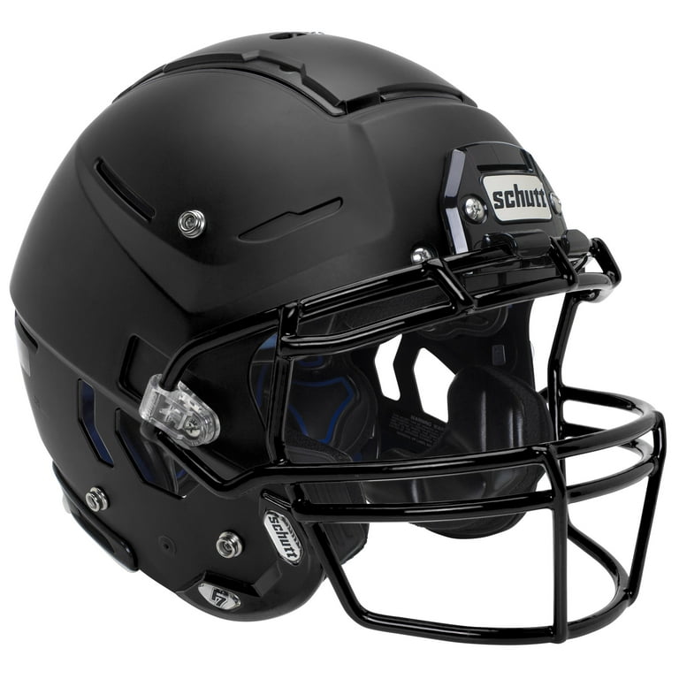 Schutt F7 VTD Adult Football Helmet with Carbon Steel Mask, Matte