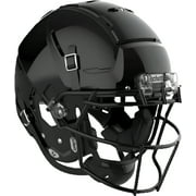 Schutt F7 VTD Helmet with Carbon Steel Mask, Adult, Black, Large