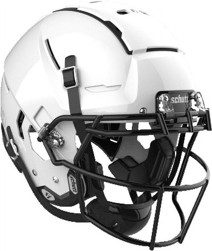 Schutt F7 VTD Helmet with Carbon Steel Mask, Adult, White, Medium