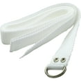 thumbnail image 1 of Adams Youth and Adult Football Pant Belt, One Size Fits All, White, 1 of 1