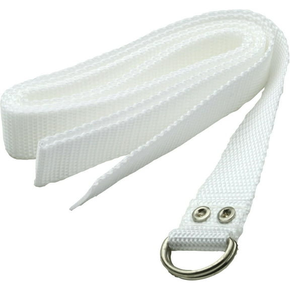 Adams Youth and Adult Football Pant Belt, One Size Fits All, White