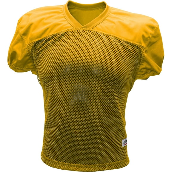 Schutt Pro Cut Youth Football Jersey, Size Youth Medium, Gold