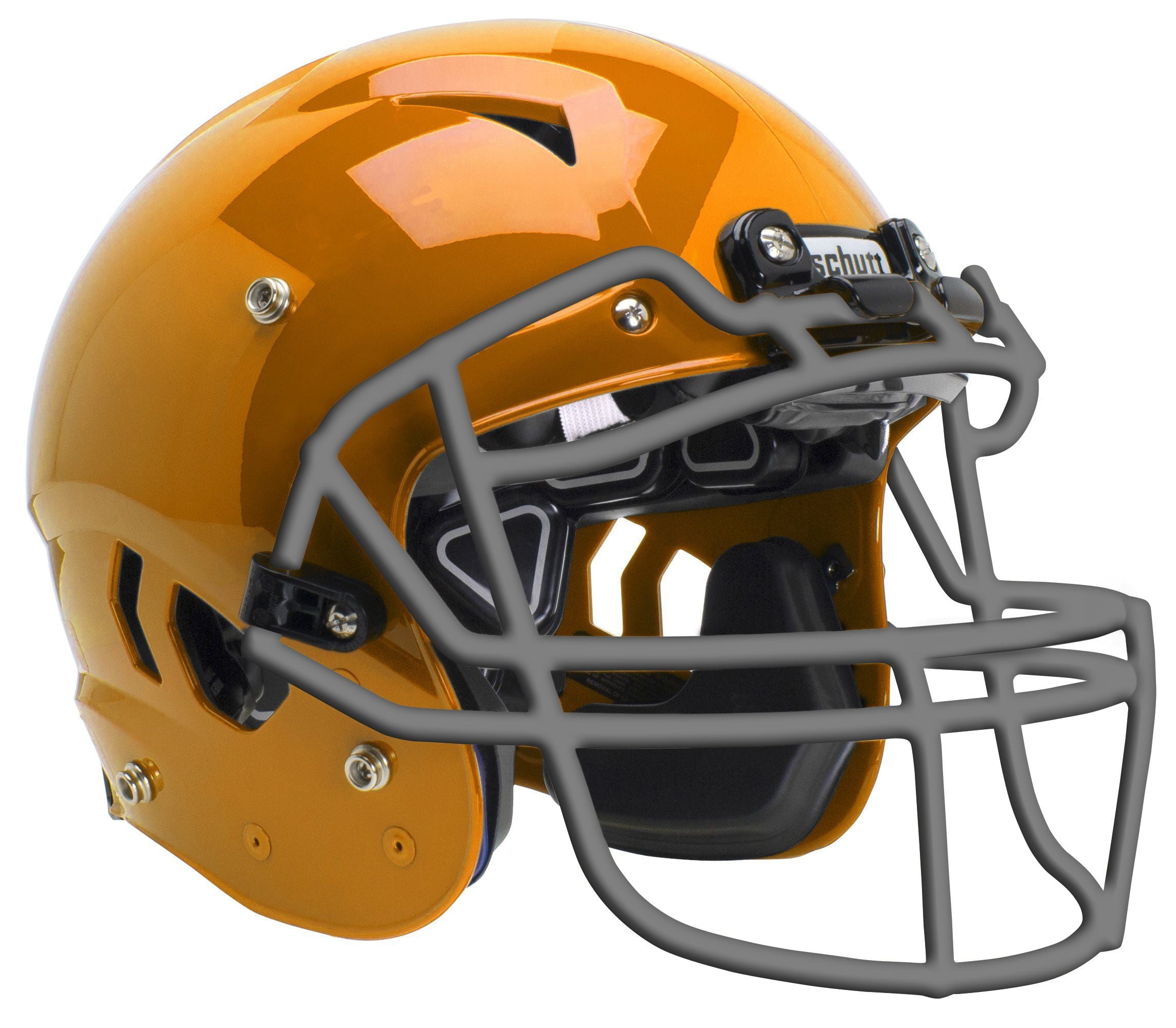 Schutt Vengeance A11 Youth Football Helmet w/Facemask (XXS, Black, Gray V-ROPO-TRAD-YF)