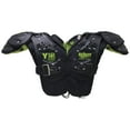 thumbnail image 1 of Schutt Y-Flex 4.0 Youth Football Shoulder Pad, Size X-Large (15 to 16 inches), Black/Neon Green, 1 of 6