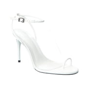 Schutz Astra Leather Sandal, 9.5, White