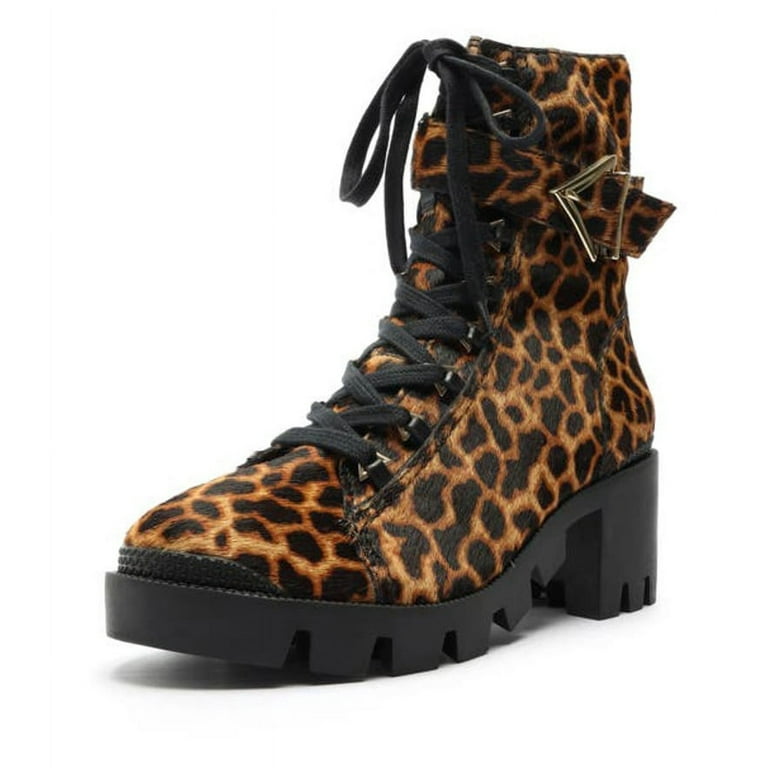 Bottine leopard sales