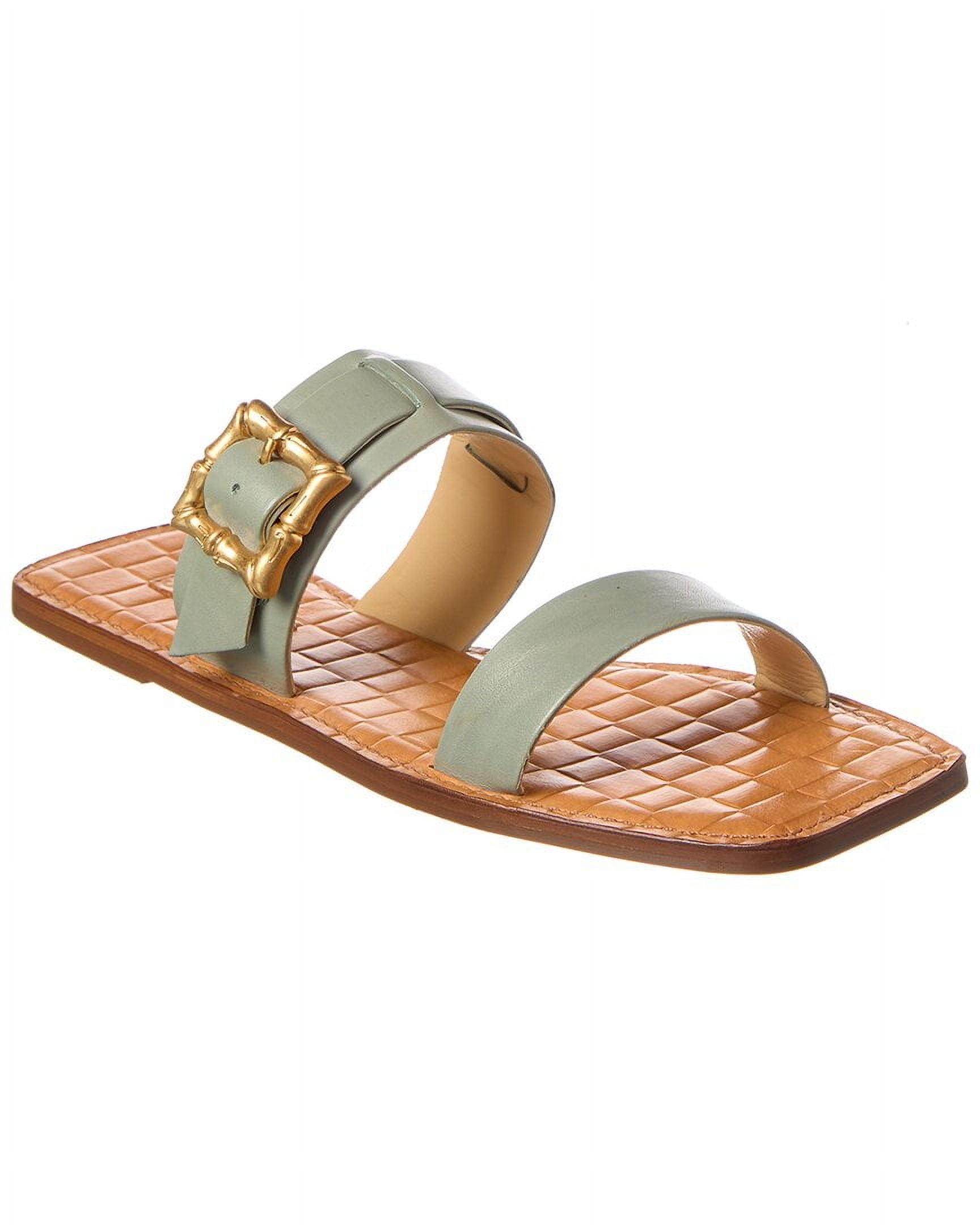 Schutz Enola Double Leather Sandal,