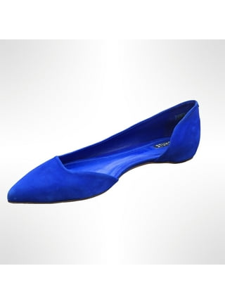 Royal blue hotsell flats women's shoes