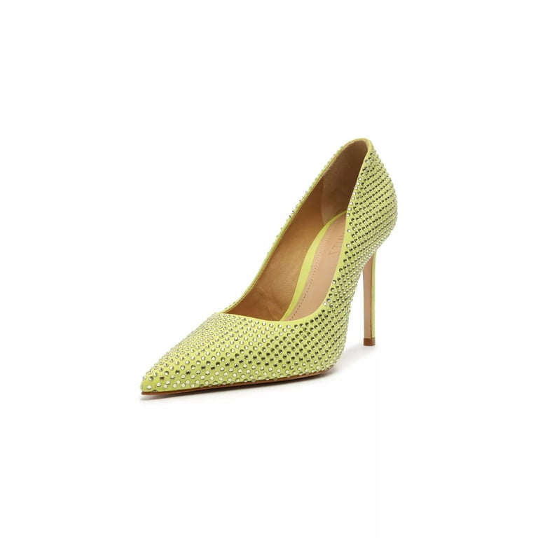 Lime snakeskin shop heels
