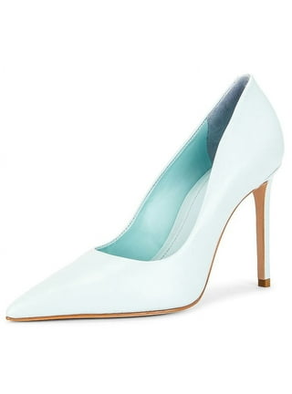 Schutz blue shop heels