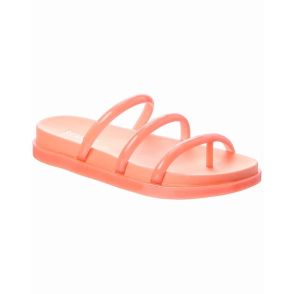 Schutz Polly Flat Sandal, 7, Orange