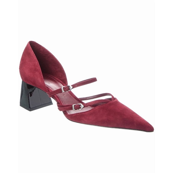 Schutz Rue Suede Pump, 8.5, Brown