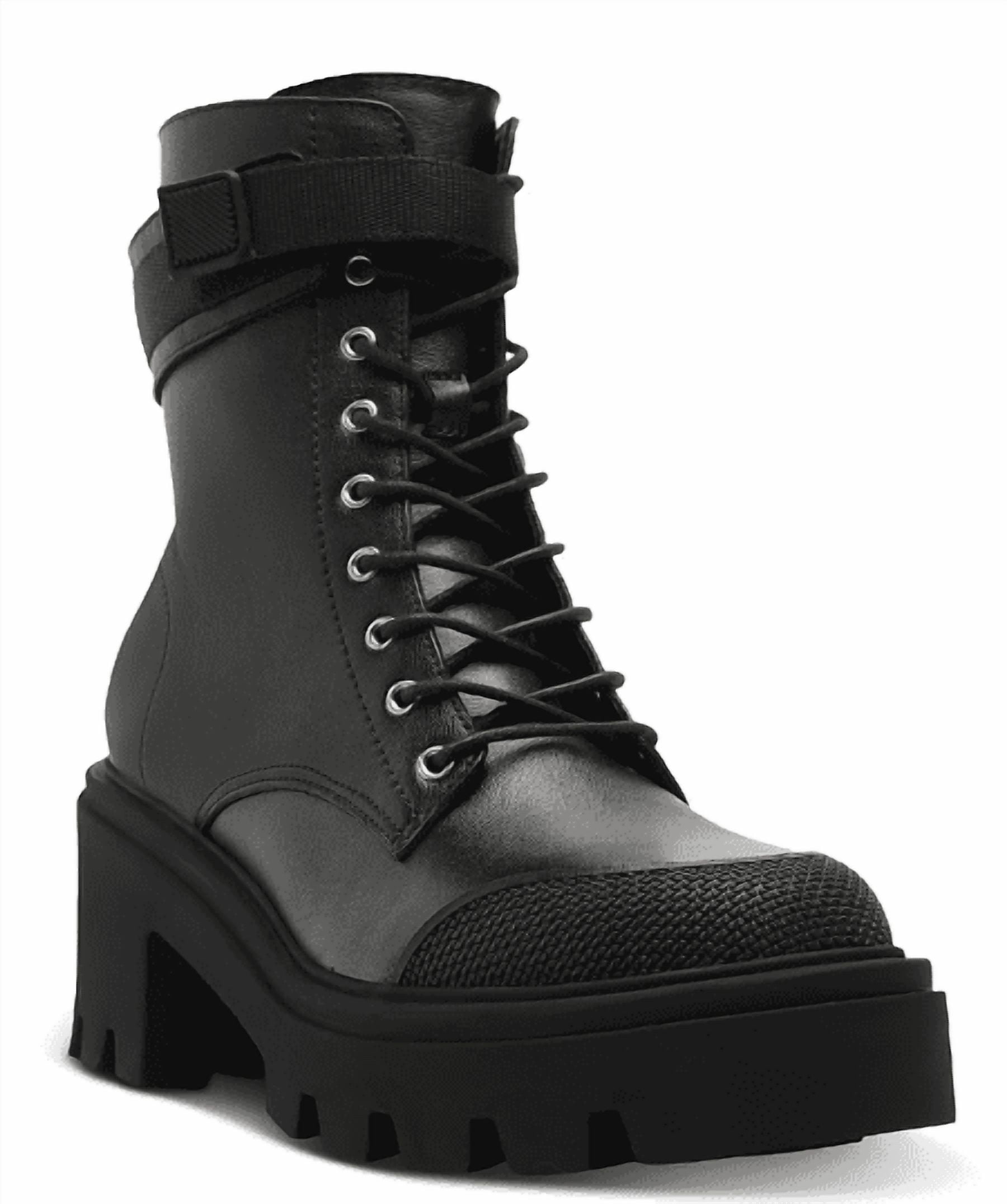 Schutz Women's Black Sarah Round Toe Boots, 6 B