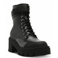thumbnail image 1 of Schutz Women's Black Sarah Round Toe Boots, 6 B, 1 of 1