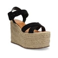 thumbnail image 1 of Schutz Womens Blisse  Open Toe Wedge Platform Sandals, 1 of 4