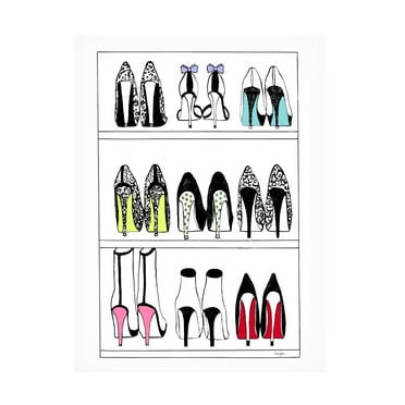 Schuyler Rideout 'Closet Perfection' Canvas Art