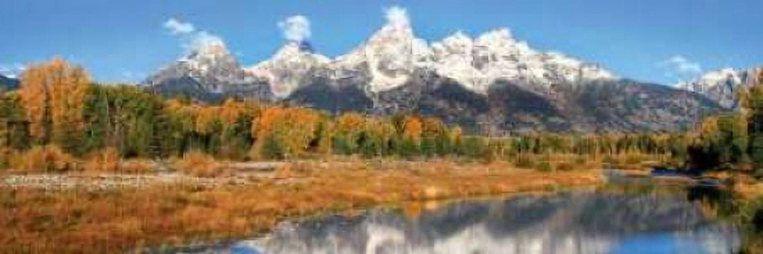 Schwabacher Panorama I Canvas Art - Larry Malvin (8 x 24)
