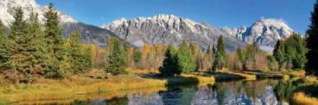 Schwabacher Panorama II Canvas Art - Larry Malvin (12 x 36)