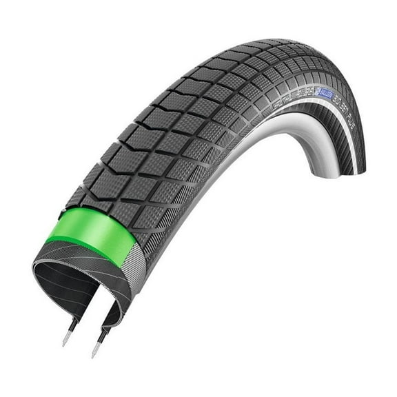 Schwalbe Big Ben Plus HS 439 Cruiser Bike Tire - Wire Bead - 20 x 2.15 (Black-Reflex - 20 x 2.15)