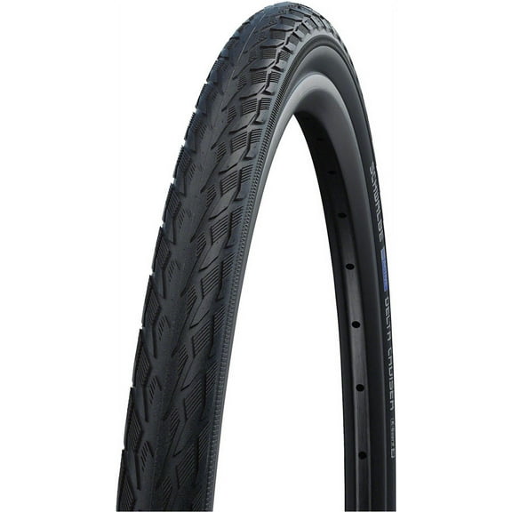 Schwalbe Delta Cruiser Plus Tire - 700 x 45, Clincher, Wire, Black/Reflective, PunctureGuard, SBC, E-25