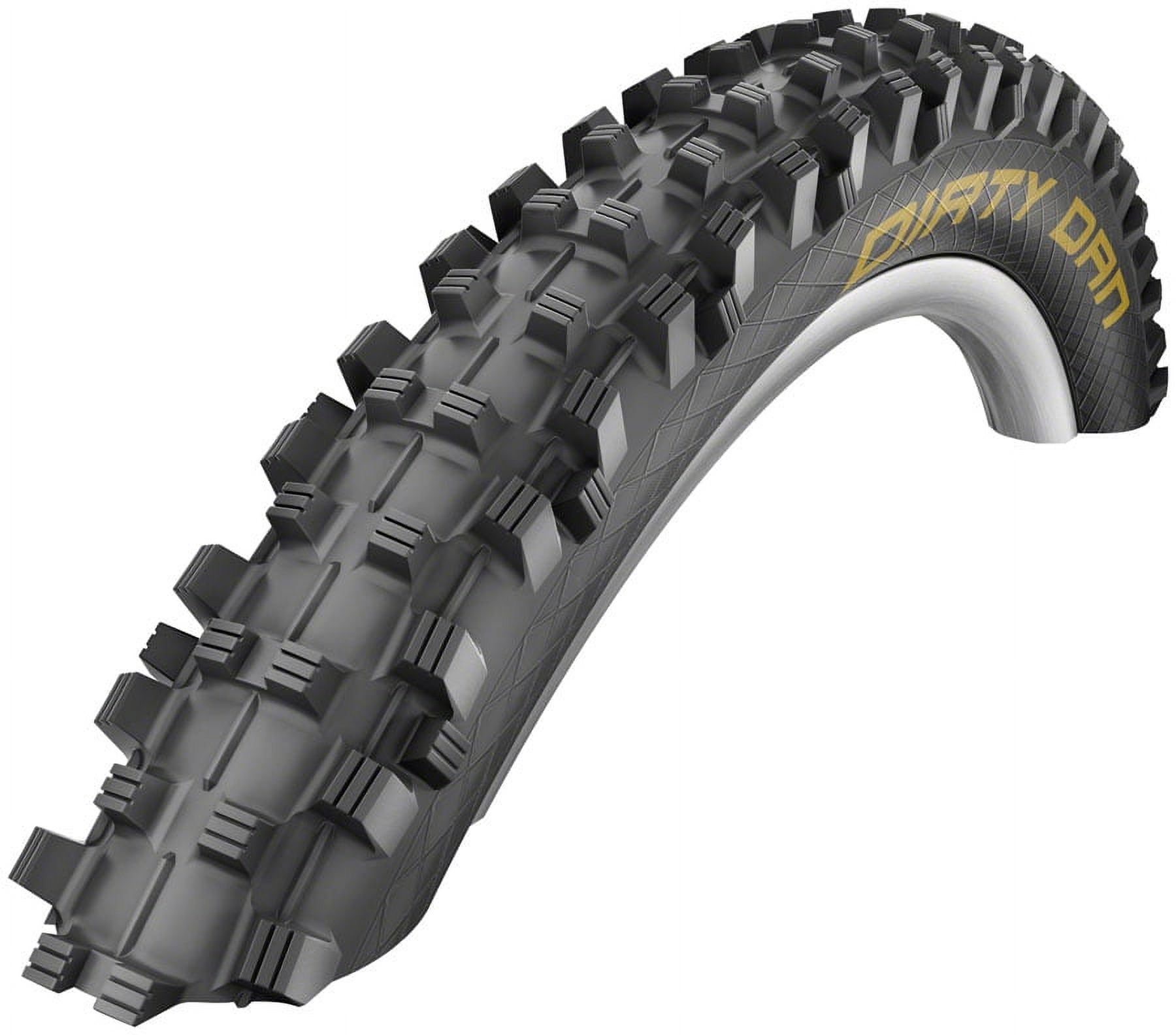 Schwalbe Dirty Dan Tire 26 x 2.35 Clincher Wire Black Evolution 