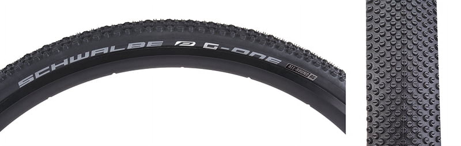 Schwalbe G-One Bite Snakeskin Tubeless Bike Tire - Folding, Gravel & Off-Road Use, Durable Tread