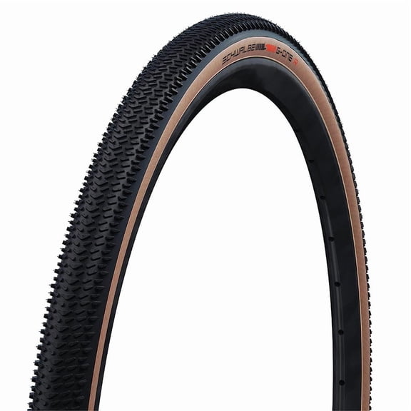 Schwalbe G-One R Pro Gravel Tire, 28x1.70, Folding, Tubeless Ready, Addix Race, V-Guard, 67TPI, Transparent Sidewall