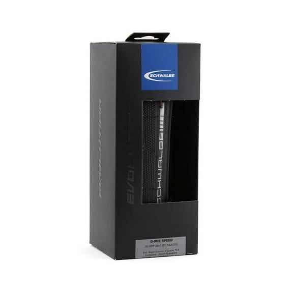 Schwalbe G-One Speed Tire - 700 x 30, Tubeless, Folding, Black, Evolution Line, Addix SpeedGrip, Super Ground, E-25