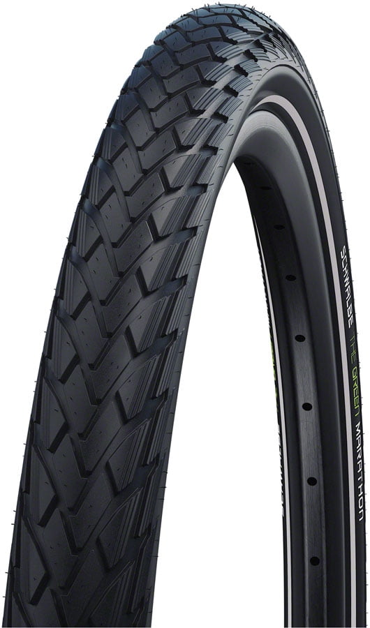 Schwalbe Green Marathon Bicycle Tire 20 in x 1.50 in, Black