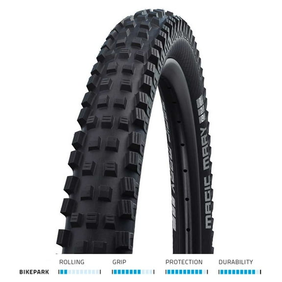 Schwalbe Magic Mary Perf T-Skin TLR 27.5x2.40 Fold cycle bike tyre