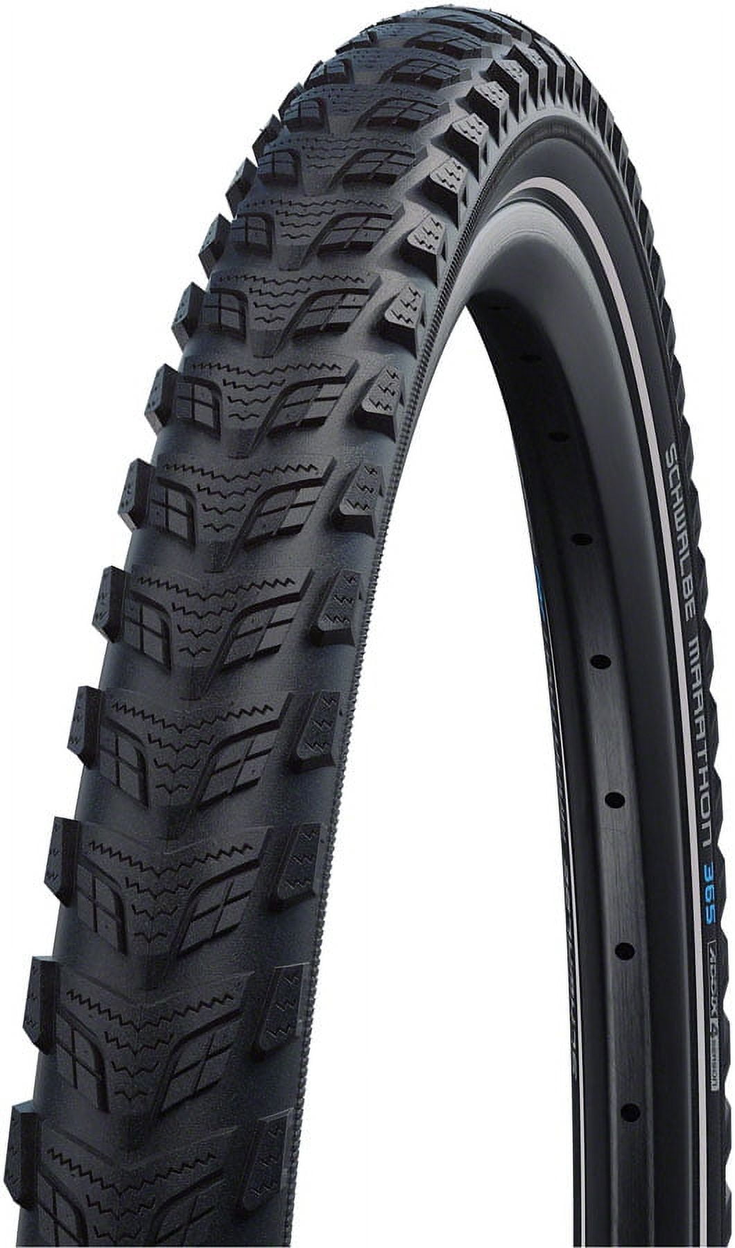 Schwalbe Marathon 365 Tire - 700 x 47, Clincher, Wire, Black/Reflective, Performance Line, GreenGuard, Addix 4Season,