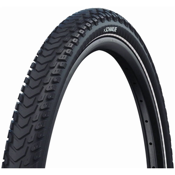 Schwalbe Marathon Mondial Tire - 650b x 57 / 27.5 x 2.25, Clincher, Wire, Black/Reflex, Performance, RaceGuard, Addix