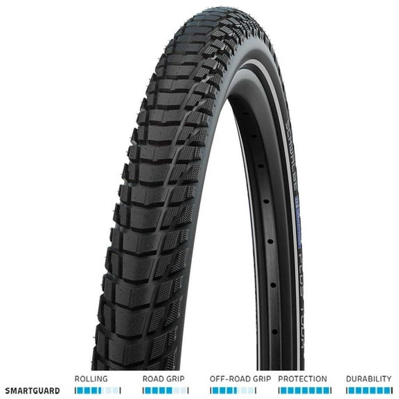 Schwalbe Marathon Plus Tour Smart D-grd 27.5x2.35 Blk/Refl cycle bike tyre