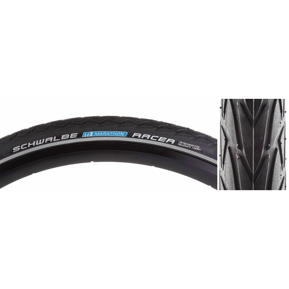 Schwalbe Marathon Racer Performance Lite RaceGuard 18x1.5 Wire TPI 85 Bk/Bsk/Ref